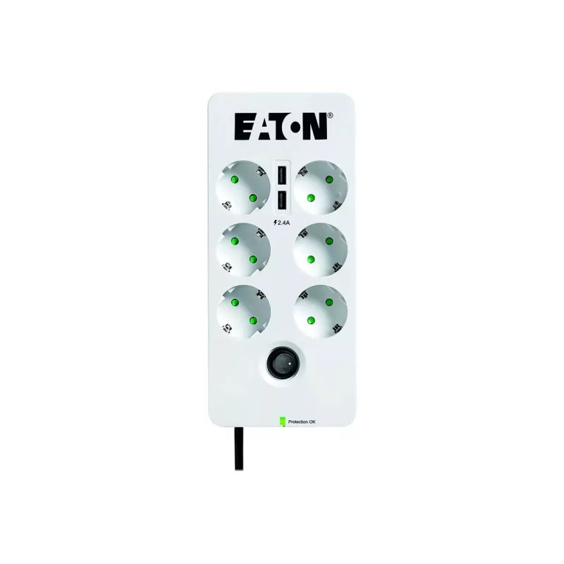 Beveiligingsbox 6 Tel@ USB DIN Eaton