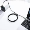 Aukey CB-CD45 USB-C naar USB-C-kabel, Quick Charge, 0,9 m, zwart