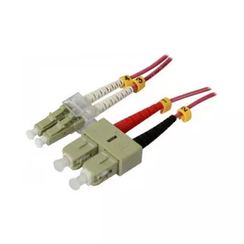 Synergy 21 S216775 glasvezelkabel 3 m LSZH OM4 2x LC 2x SC violet (S216775)