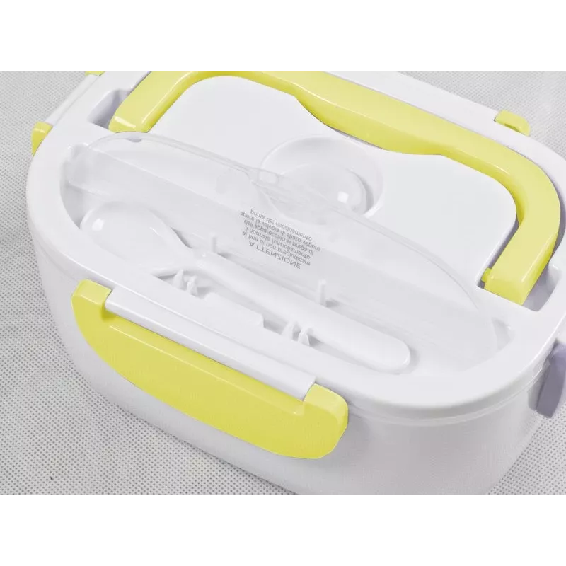 Elektrische lunchbox Beper 90.920G – 1 L voedselwarmer, geel