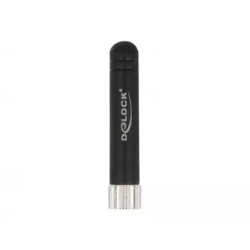 Delock WLAN 802.11 b/g/n antenne RP-SMA stekker 1,7 - 3,7 dBi zwart