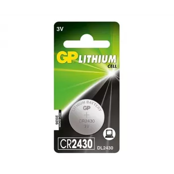 GP Batteries GP knoopcel CR 2430 3 V 1 stuk 300 mAh lithium GPCR2430STD738C1