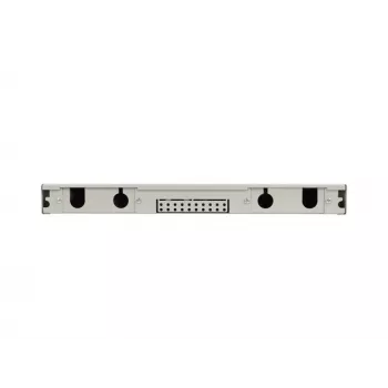 Patchpanel Lanberg FOP1-12SS-LDS grijs ABS staal 19 inch