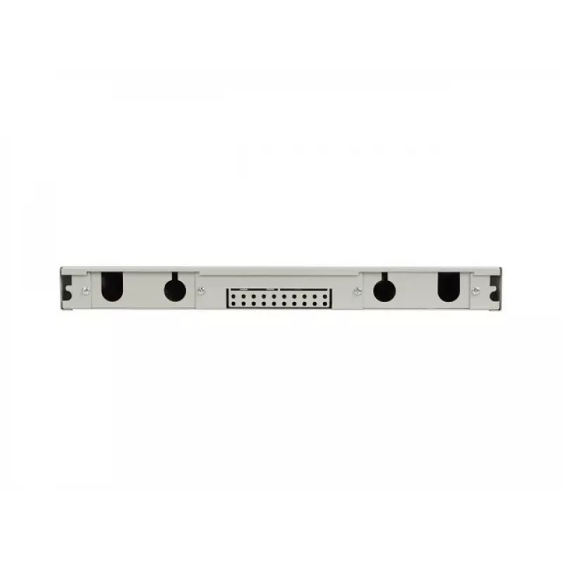 Patchpanel Lanberg FOP1-12SS-LDS grijs ABS staal 19 inch
