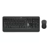 Logitech MK540 Advanced - toetsenbord-muisset - draadloos - 2,4 GHz - Hongaars QWERTZ