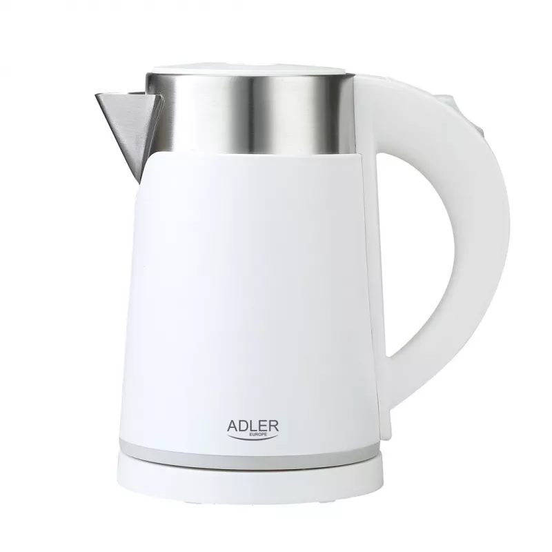 Waterkoker Adler AD 1372w – 0,6 L, 800 W, roestvrijstalen behuizing, touchbediening