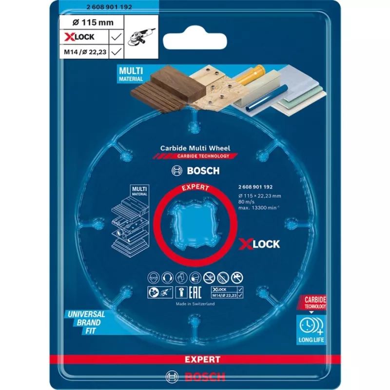 Bosch EXPERT CARBIDE MULTI WHEEL doorslijpschijf