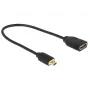 HDMI-kabel DeLOCK 0,2 m HDMI-A/HDMI Micro-D