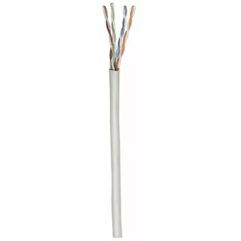 Intellinet netwerk Cat5e bulk-kabel, 24 AWG, massieve draad, 305 m, grijs, CCA, U/UTP, doos