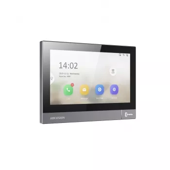 Videodeurintercom binnenunit Hikvision DS-KH8381-WTE1 7 inch 1024x600, PoE, Wi-Fi, MicroSD