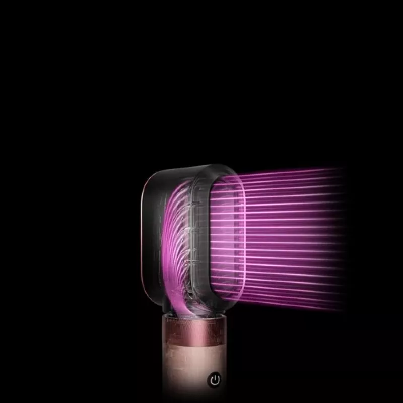 Airwrap Co-anda2x Straight + Wavy, Multistyler crème/roségoud, Bluetooth, 1.700 Watt (beschadigde verpakking)