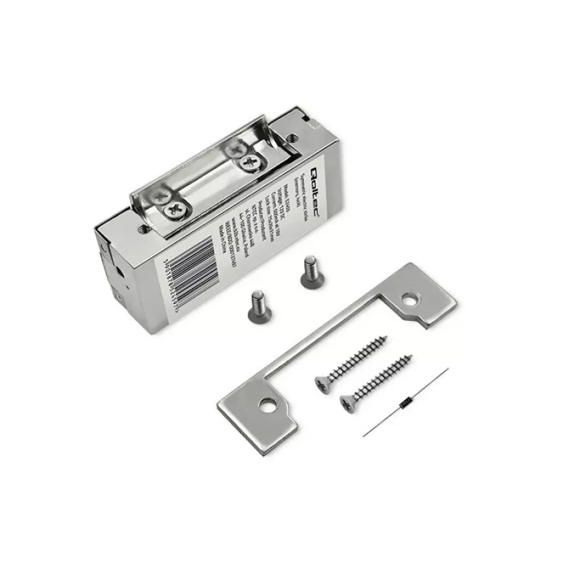 Elektromagnetisch slot QOLTEC 52459 12V symmetrisch met geheugen en vergrendeling