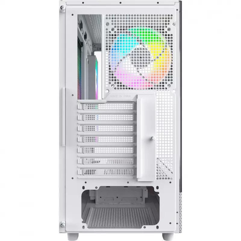 Montech XR midi tower, tempered glass – wit