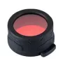 Zaklamp-toebehorenfilter ROOD/MH40GTR NFR70 Nitecore
