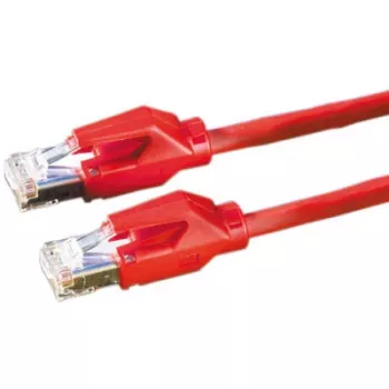 DRAKA patchkabel Cat.6 klasse E S/FTP UC900 TM21 LSOH rood 2m