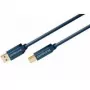 ClickTronic 0,5m USB3.0 A - B m/m USB-kabel blauw (70090)