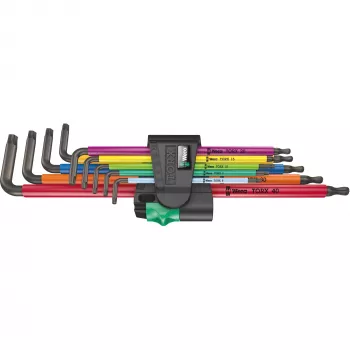Wera 967/9 TX XL Torx L-sleutelset, 9-delig