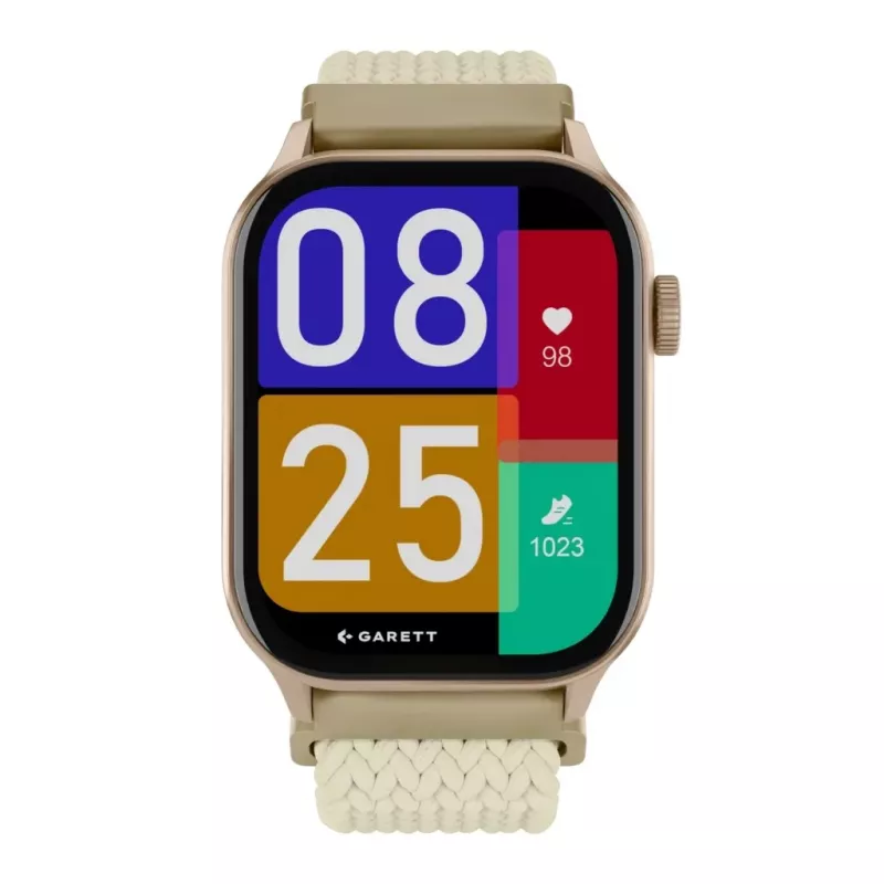 Smartwatch Garett Activity 3 goud — Garett Activity 3, goudkleurig