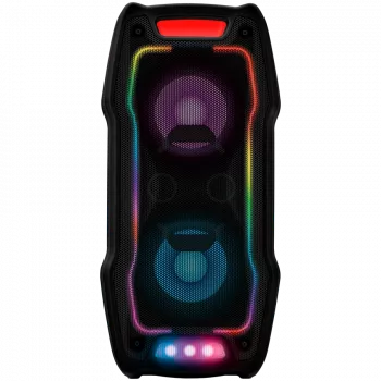 Luidspreker SVEN PS-730, zwart (100W, TWS, Bluetooth, FM, USB, microSD, LED-display, 4400 mAh)