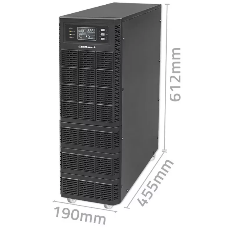 Onderbrekingsvrije stroomvoorziening QOLTEC 52283 6kVA 6000W PF 1.0