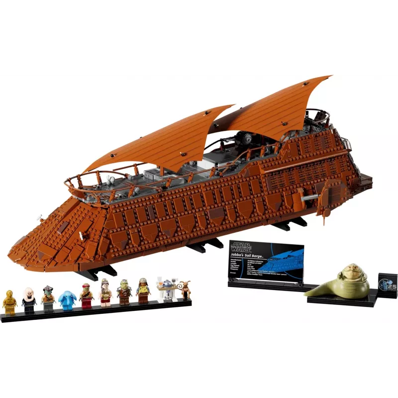 LEGO Star Wars set Jabba's Barge 75397 – 3943 onderdelen, 11 minifiguren, leeftijd 18+