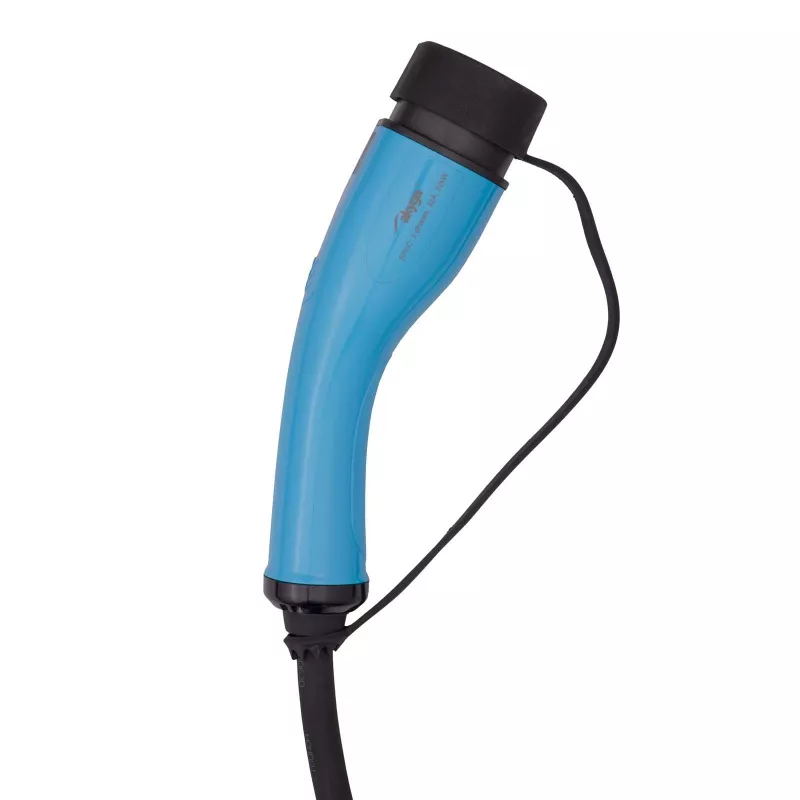 Akyga AK-EC-22 mobiele EV-lader, Type 2, CEE-5-pin-stekker, driefasig, 32 A, 22 kW, LCD, 5 m