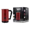 Bialetti MKF02 automatische melkopschuimer/-warmer rood