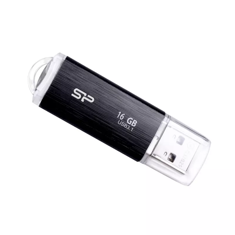 SILICON POWER Blaze B02 USB-stick 16 GB USB Type-A 3.2 Gen 1 (SP016GBUF3B02V1K) zwart