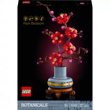 LEGO Icons pruimenbloesem decoratieset 10369, meerkleurig