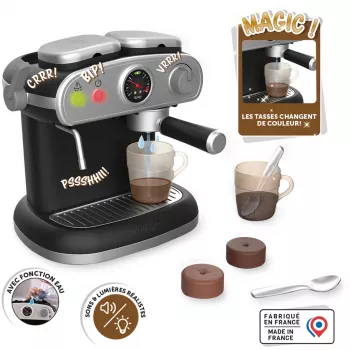 Speelgoed-koffiemachine SMOBY Ekspres do kawy — kinderspeeltoestel, interactieve kunststofset