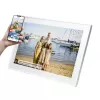Denver PFF-1515W digitale fotolijst wit 39,6 cm (15,6 inch) touchscreen Wi-Fi
