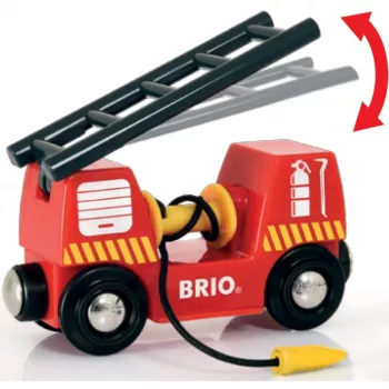 Trein BRIO hulpvoertuig brandweer