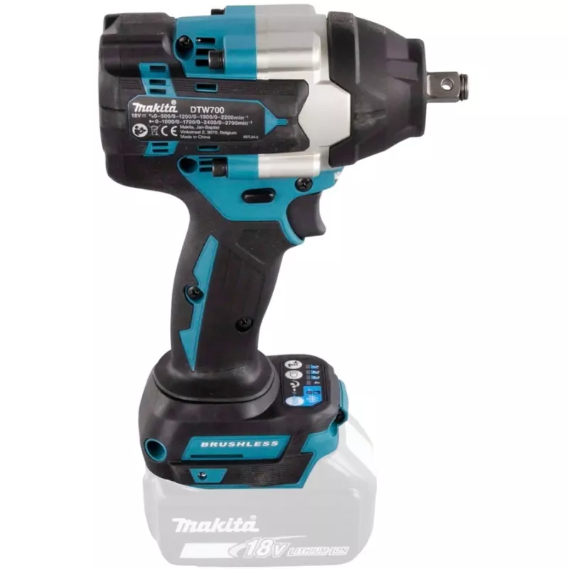 Makita DTW700Z slagschroevendraaier 1/2 2200 tpm 700 N⋅m Groen