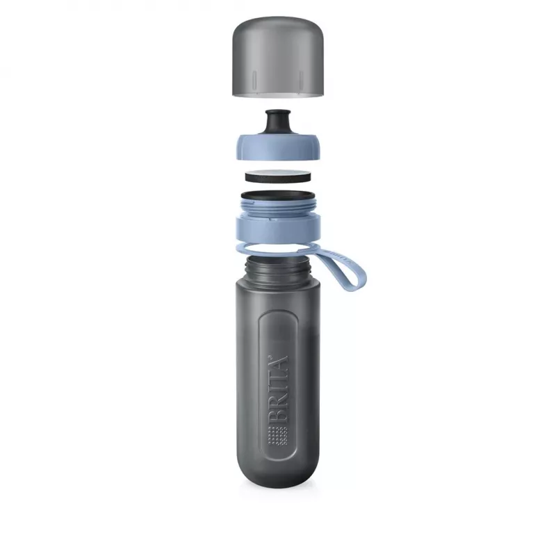BRITA Active waterfilterfles 600 ml pastelblauw met filters