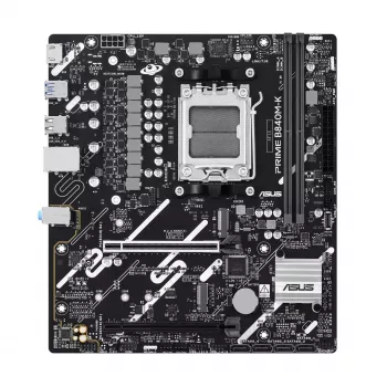 Moederbord ASUS PRIME B840M-K — AMD B840, socket AM5, micro ATX, DDR5, 2 DIMM, 128 GB, 2.5 GbE, M.2, SATA III