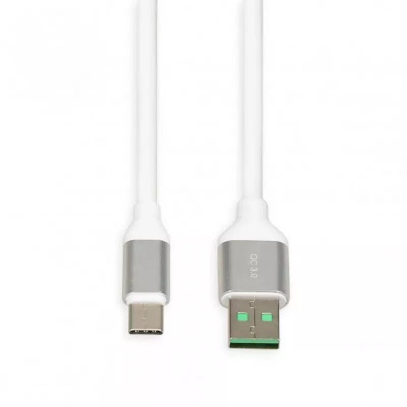 USB-A-naar-USB-C-kabel IBOX IKUMTCWQC 1,5 m, USB 2.0, 3 A, wit