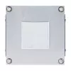Processorkoeler SILVERSTONE SST-XE01-1700A — 8 cm ventilator, 1000–5500 tpm, dual-kogellager, zwart