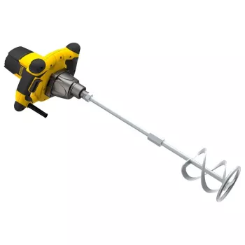 Handmixer STANLEY FME190 — 1600 W, 2 versnellingen, M14-spindel, 4 m kabel, 180–750 t/min, 80 N·m, 2 ergonomische handgrepen
