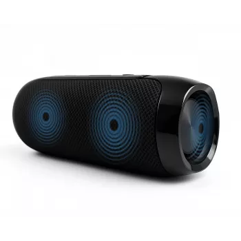 Draagbare bluetooth-stereoluidspreker SQUEAK SQ1008 — 14W RMS, Bluetooth 5.3, 1200 mAh, IPX4, FM, LED, AUX, USB