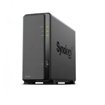 Synology DiskStation DS124 NAS/opslagserver desktop Ethernet LAN zwart RTD1619B