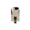 Keystone-bus Extralink CAT6 STP RJ45, bus, staalkleur, 1 stuk