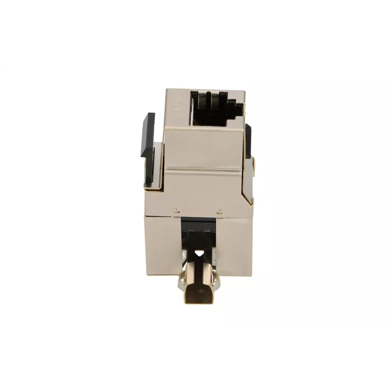 Keystone-bus Extralink CAT6 STP RJ45, bus, staalkleur, 1 stuk
