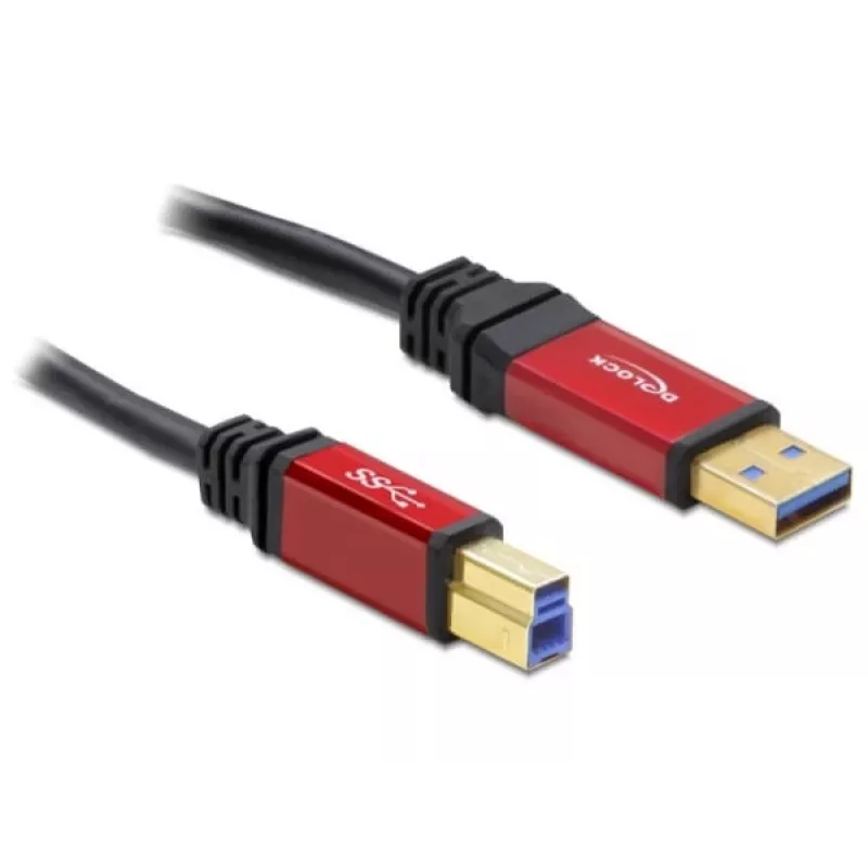 USB-kabel DeLOCK 5,0 m USB 3.0 A-B 82759