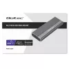 Qoltec behuizing voor M.2 SATA (NGFF) SSD, USB-C