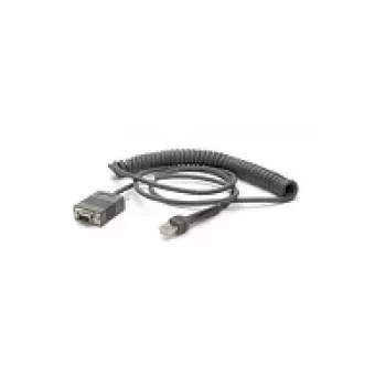 Zebra CBA-R71-C09ZAR seriële kabel zwart 2,8 m RS232 DB9