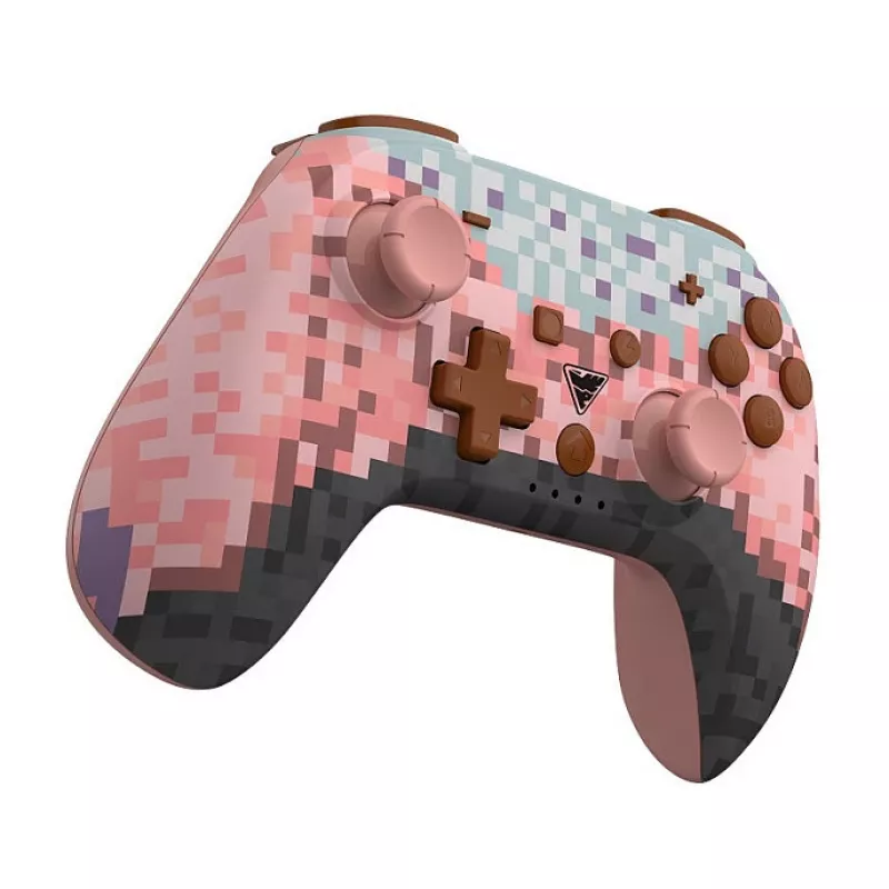 Dragonshock controller Poptop draadloze kubussen roze switch