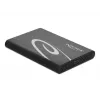 HDD/SSD-behuizing DeLOCK 42610 externe behuizing voor 2,5-inch SATA-HDD/SSD
