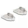 Kabeltule DELOCK D-Sub-behuizing 9-polig (stekker/bus) zilver kunststof, 31×46×16 mm