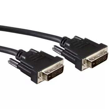 DVI-D Dual Link-monitorkabel ROLINE 24+1, stekker-stekker, 15 m