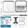 QuWireless QuMax A140M-A directionele LTE-antenne voor Teltonika TRB140, PoE/LAN, 6 dBi, IP67, wit